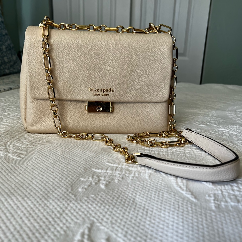 Kate Spade New York Women's Carlyle Medium Shoulder Handbag White
